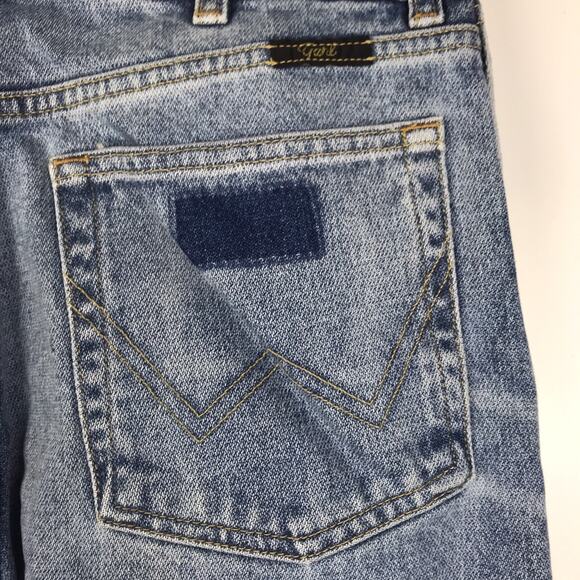 NWT GANT x Wrangler Men’s MWZ Original Fit Rodeo Cowboy Bootcut Jeans 29x32 - Picture 7 of 15